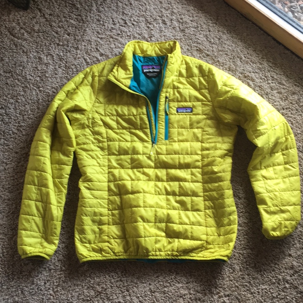 Patagonia 1/4 zip Nano Puff Pull over